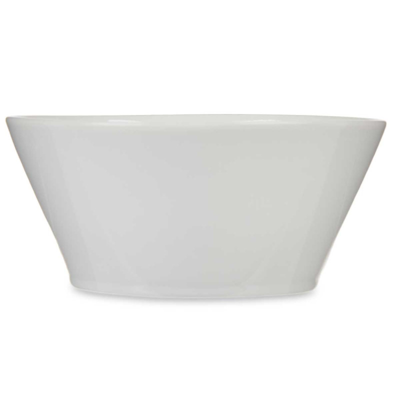 580ML ROUND WHITE PORCELAIN BOWL