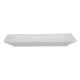 37CM RECTANGULAR WHITE PORCELAIN SERVING PLATE