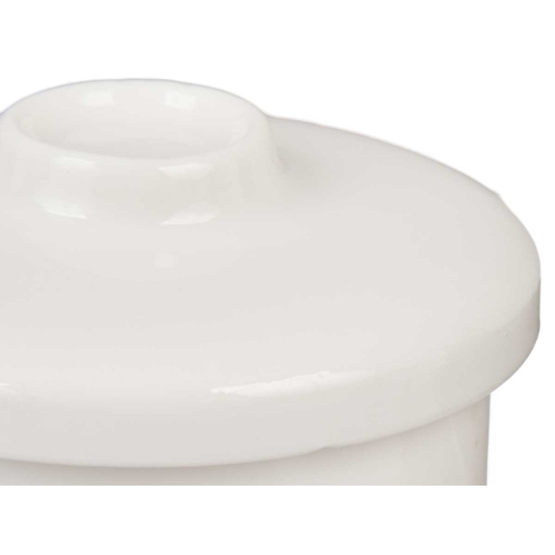 240ML WHITE PORCELAIN SUGAR BOX