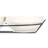 SET 3 350ML WHITE PORCELAIN BOWLS WITH STAND