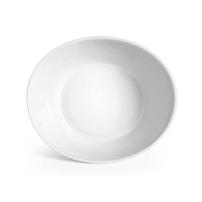 1200ML WHITE PORCELAIN BOWL