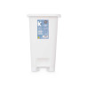 BALDE DO LIXO 10L PEDAL BRANCO