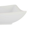 SET 6 BOLS PORCELAINE BLANC APERITIF CARRE 12CM