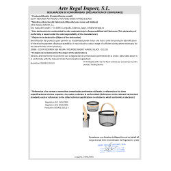 PANIER ROND ANSE NOIRE