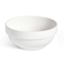 SET 6 9CM WHITE PORCELAIN APERITIF BOWL