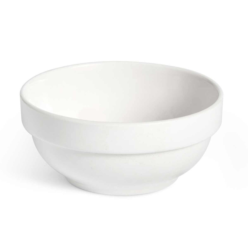 SET 6 CIOTOLE APERITIVO PORCEL BIANCA 9 CM