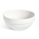 SET 6 BOLS PORCELAINE BLANC APERITIF 9CM