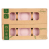 CONJ 6 CAÇAROLAS DE BARRO 12 CM ROSA