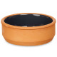 SET 6 CASSEROLES ARGILE 12 CM COULEUR NOIR