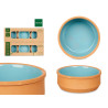 SET 6 PENTOLE TERRACOTTA 12CM COL BLU