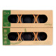 SET 6 CASSEROLES ARGILE 8 CM COULEUR NOIR