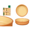 SET 4 CASSEROLES ARGILE 16 CM COULEUR MOUTARDE