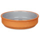 SET 4 CASSEROLES ARGILE 16 CM COULEUR GRIS