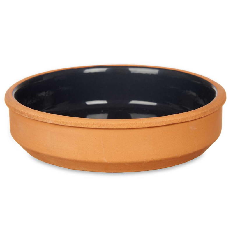 SET 4 CAZUELAS BARRO 16 CM COLOR NEGRO