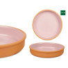 23CM PINK CLAY POT 