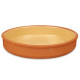 CASSEROLE ARGILE 23 CM COULEUR MOUTARDE