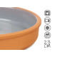 CAZUELA BARRO 23 CM COLOR GRIS