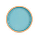 CASSEROLE ARGILE 23 CM COULEUR BLEU