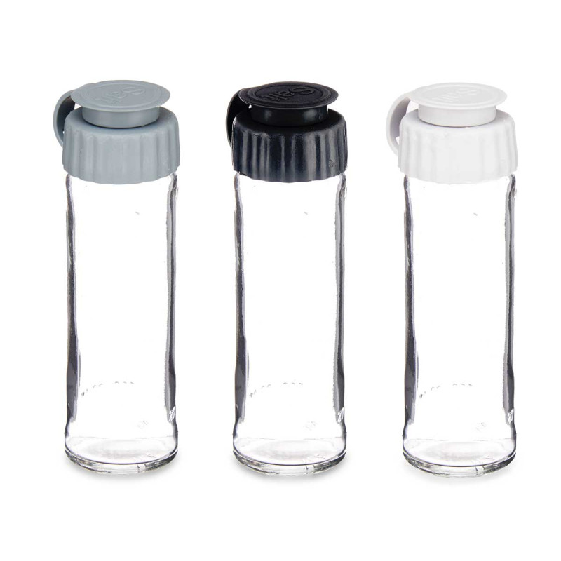SALERO CRISTAL 112ML SURT 3 BLANCO NEGRO GRIS