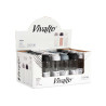 POIVRIER VERRE 112ML KIT 3 BLANC NOIR GRIS