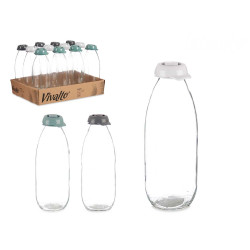 BOUTEILLE VERRE 1L KIT 3 ASSORT 3
