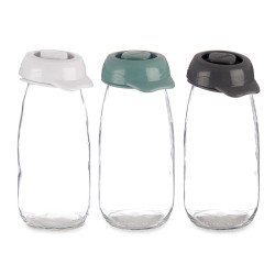 GARRAFA VIDRO 250ML SORT 3 SORT 3 CORES