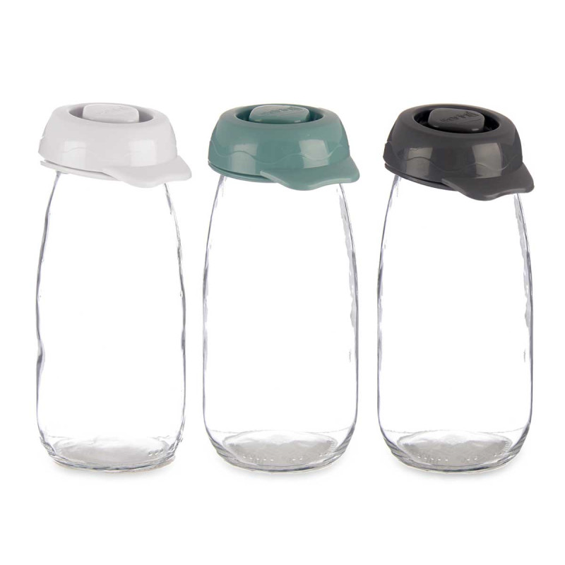 GARRAFA VIDRO 250ML SORT 3 SORT 3 CORES