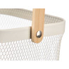 CESTA QUADRATA MANICO CREMA