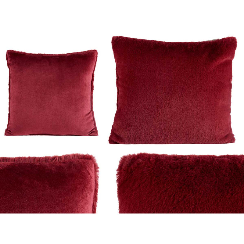 CUSCINO CAPELLI CORTI BORDEAUX 40 CM
