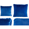 CUSCINO PELO CORTO BLU 40 CM