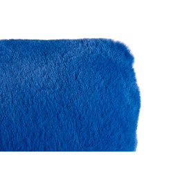 CUSCINO PELO CORTO BLU 40 CM