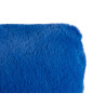 CUSCINO PELO CORTO BLU 40 CM