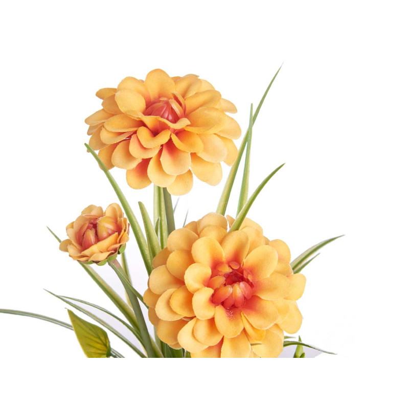 VASO METAL C FLORES SORT 4