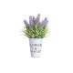 PIANTA LAVANDA VASO METALLO 22CM