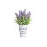 VASO METAL C LAVANDA 22CM