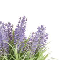 VASO METAL C LAVANDA 22CM