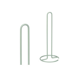 PORTE-ROULEAU EN ACIER VERT MENTHE
