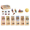 30 INCENSE CONES WOODEN HOLDER ASSORT 6