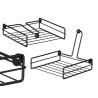 STEEL NAPKING RING BLACK 