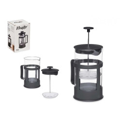 TETERA VIDRIO PLASTICO EMBOLO 600ML