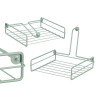 PORTE-SERVIETTES ACIER VERT MENTHE