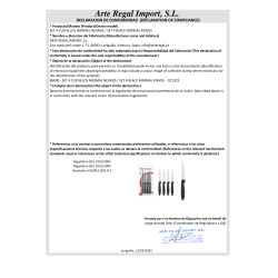 SET 4 COLTELLI NORMALI NERI
