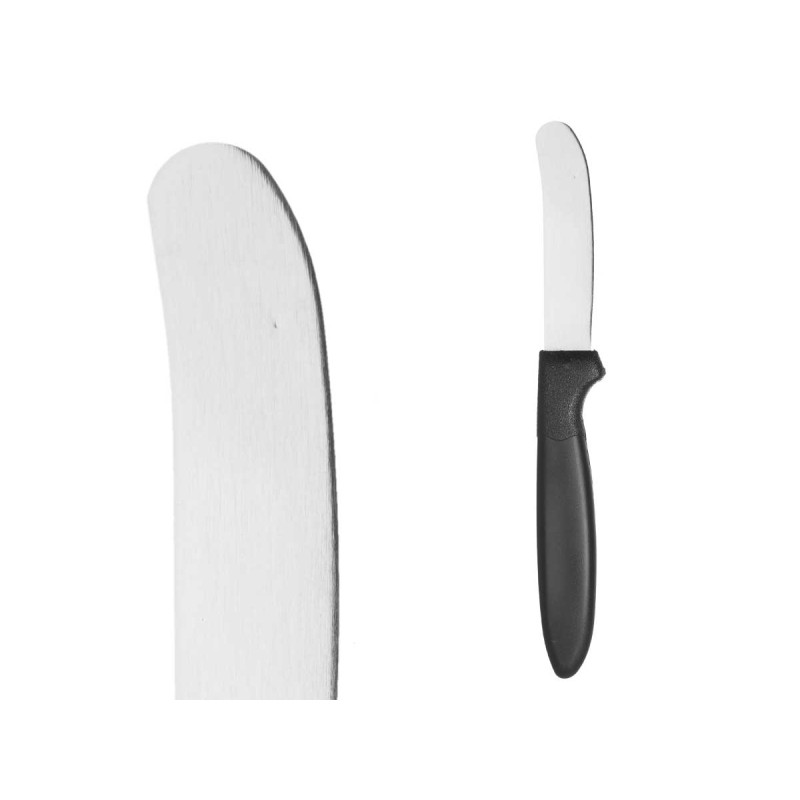 SET 4 COLTELLI PER SPALMARE NERI