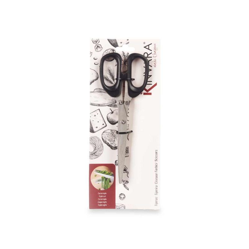TRIPLE SCISSORS BLACK