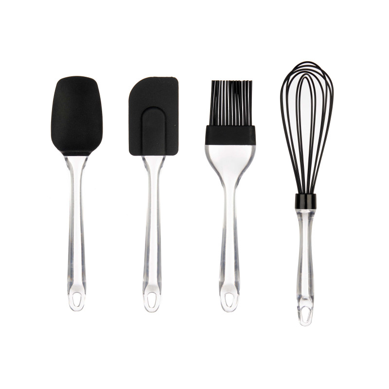 SET 4 PZS UTENSILIOS SILICONA