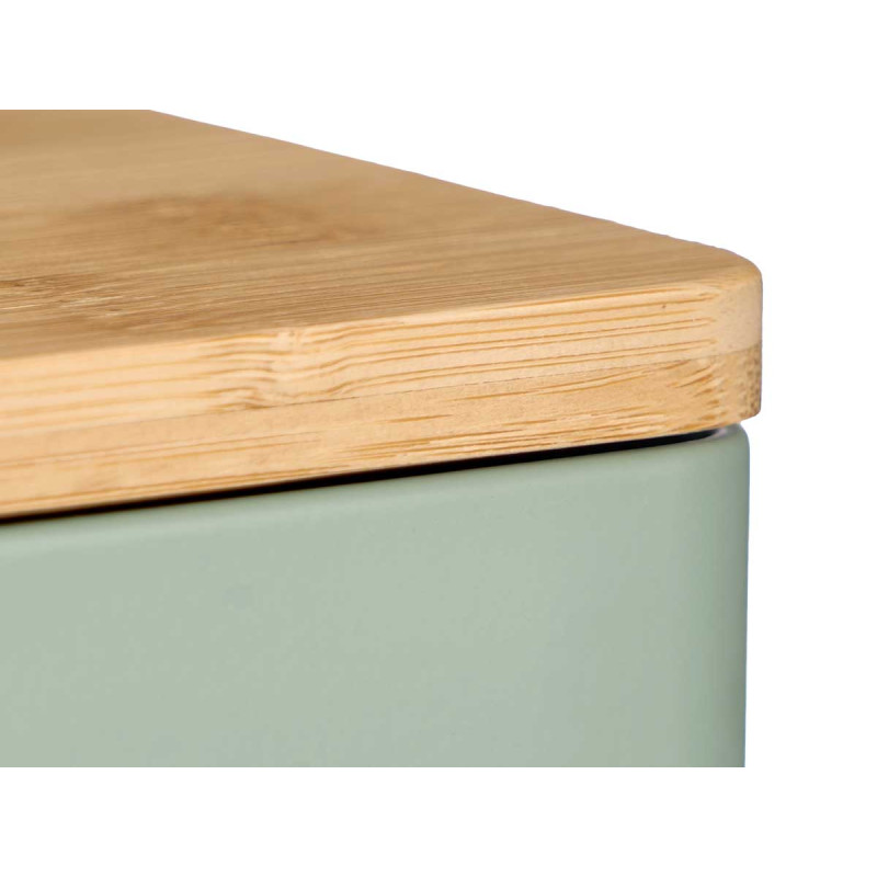 SALIERA TAPPO BAMBU VERDE MENTA