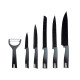 SET 6 PZS CUCHILLOS Y PELADOR