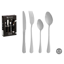 SET 16 PEZZI POSATE ACCIAIO