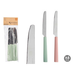 SET6 COLTELLI ASSORT 2 MENTA ROSA