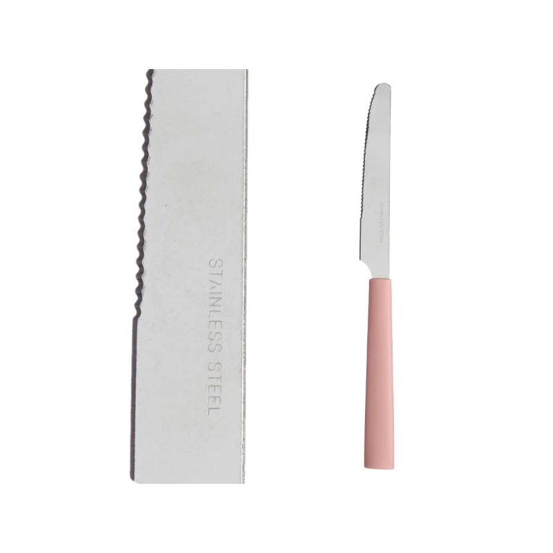SET6 COLTELLI ASSORT 2 MENTA ROSA